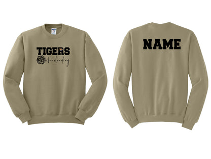 Tigers Cheerleading Crewneck PERSONALIZED