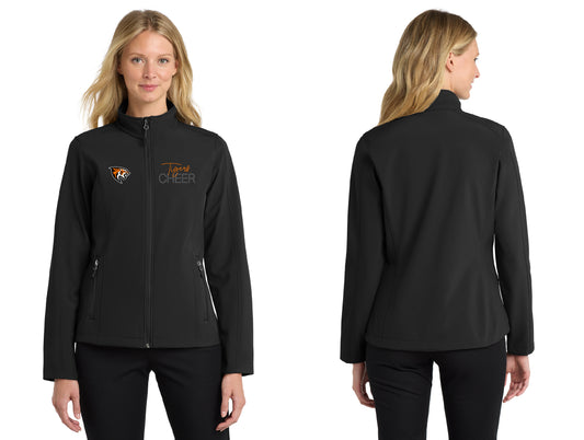 Tigers Cheer Womens Softshell
