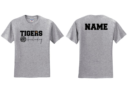 Tigers Cheerleading T-Shirt PERSONALIZED