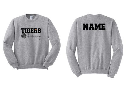Tigers Cheerleading Crewneck PERSONALIZED
