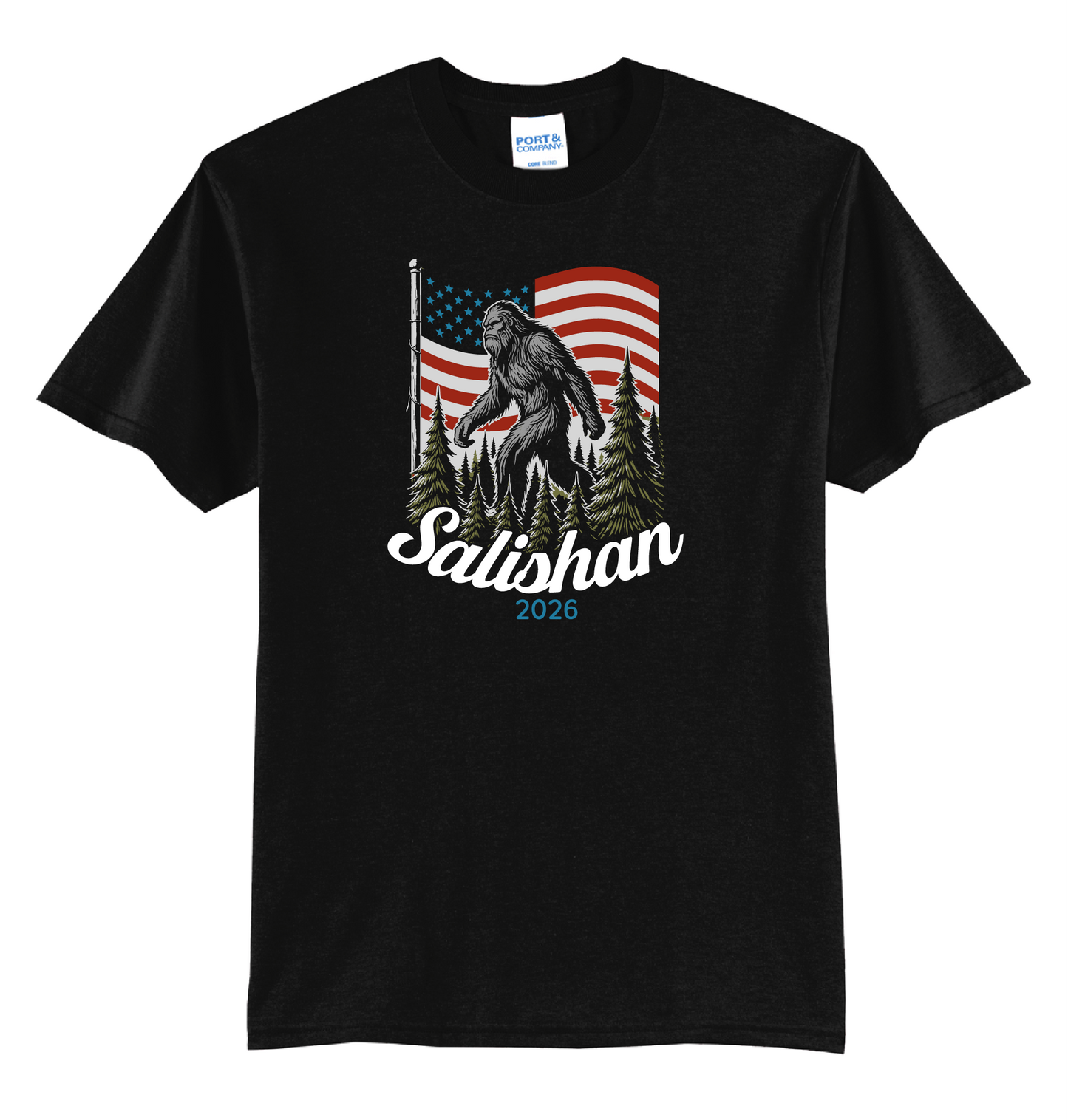 Salishan Bigfoot Youth or Adult T-shirts