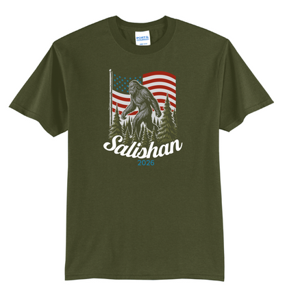 Salishan Bigfoot Youth or Adult T-shirts
