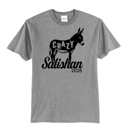 Salishan Crazy Youth or Adult T-shirts