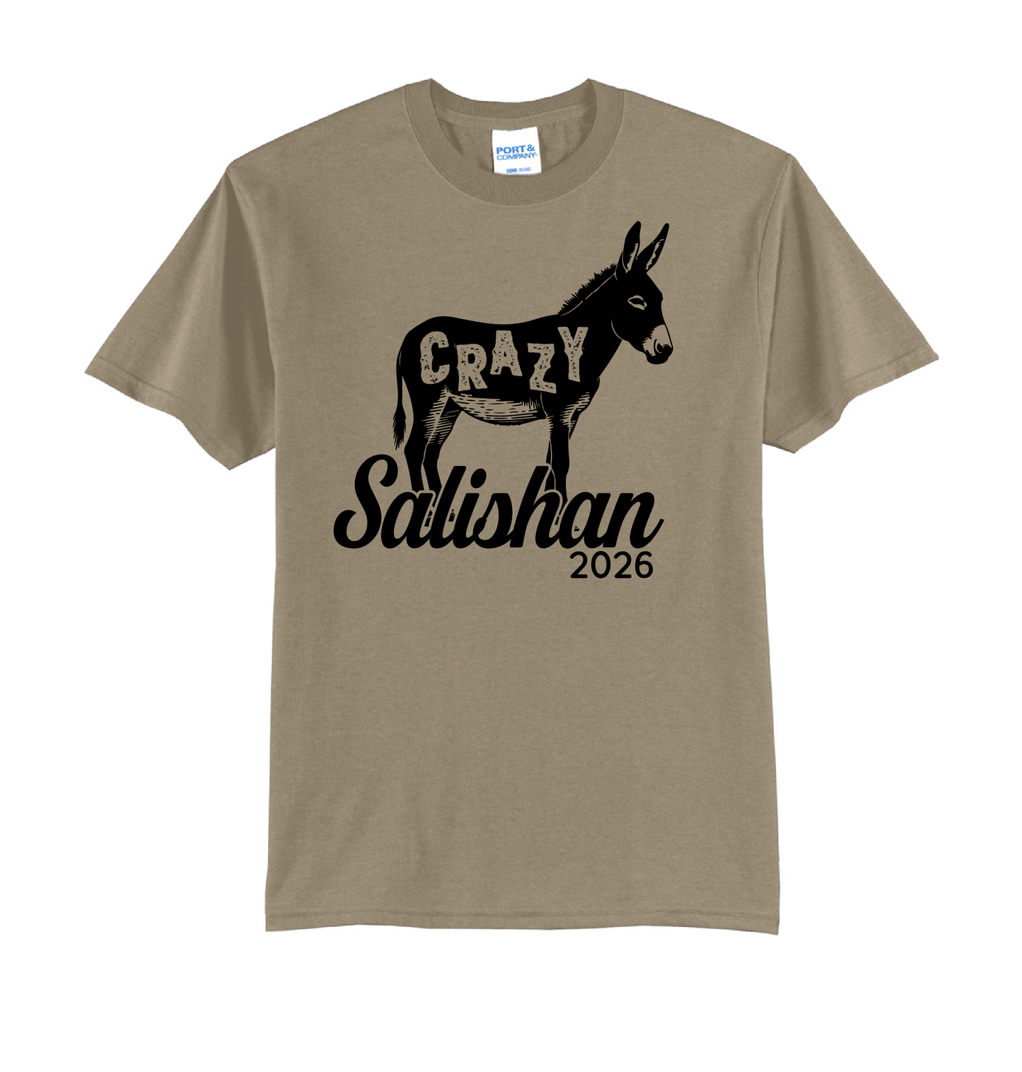 Salishan Crazy Youth or Adult T-shirts
