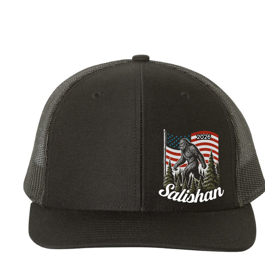 Salishan Bigfoot Snapback Hat