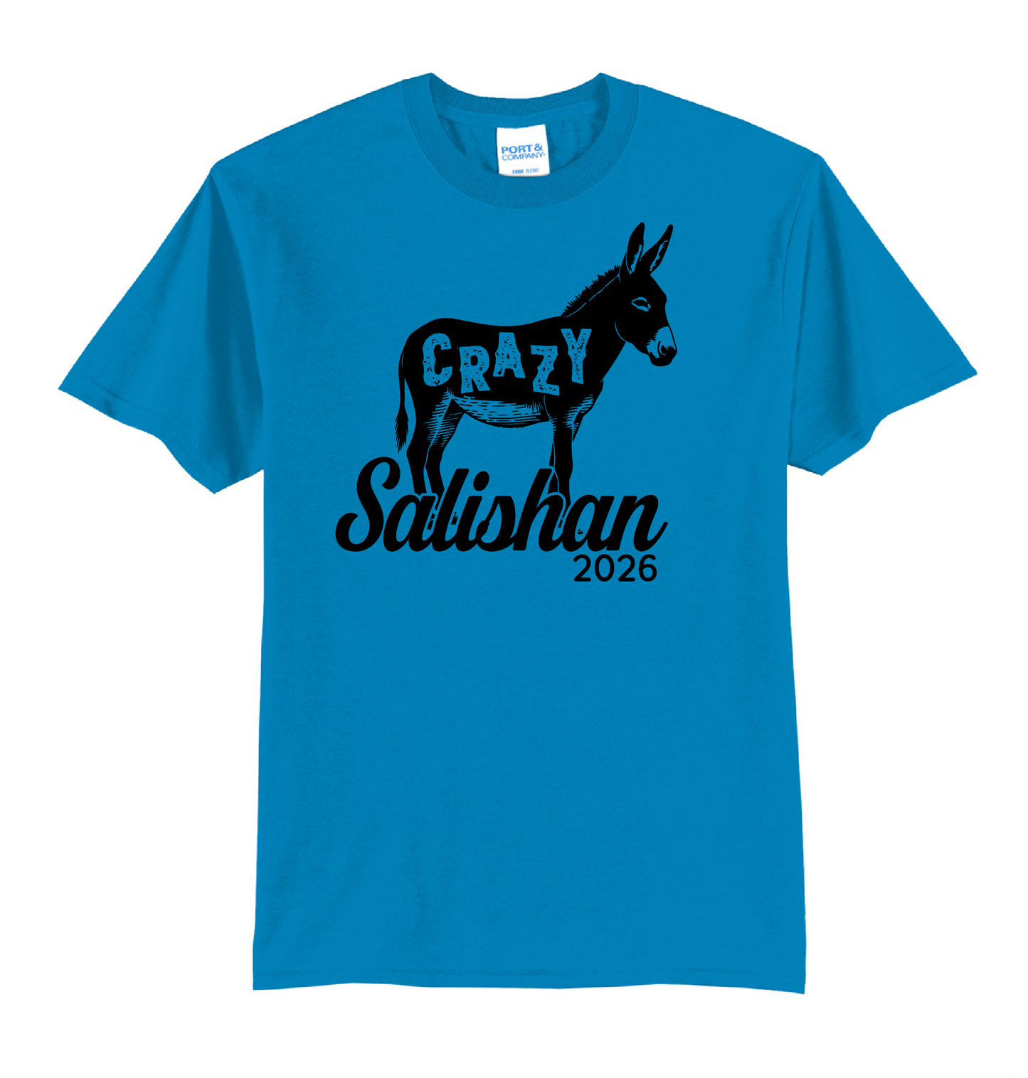 Salishan Crazy Youth or Adult T-shirts