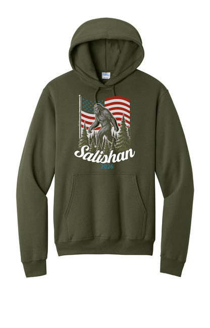 Salishan Bigfoot Youth or Adult Hoodie