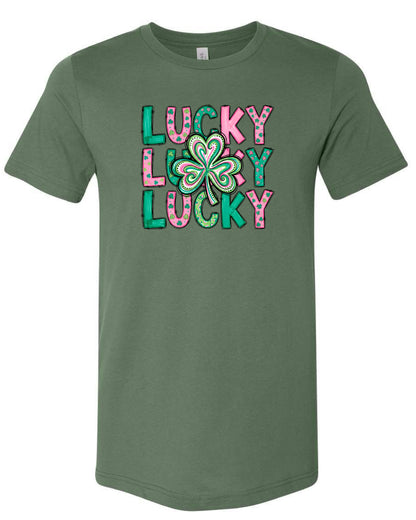 Watercolor Lucky T-Shirt