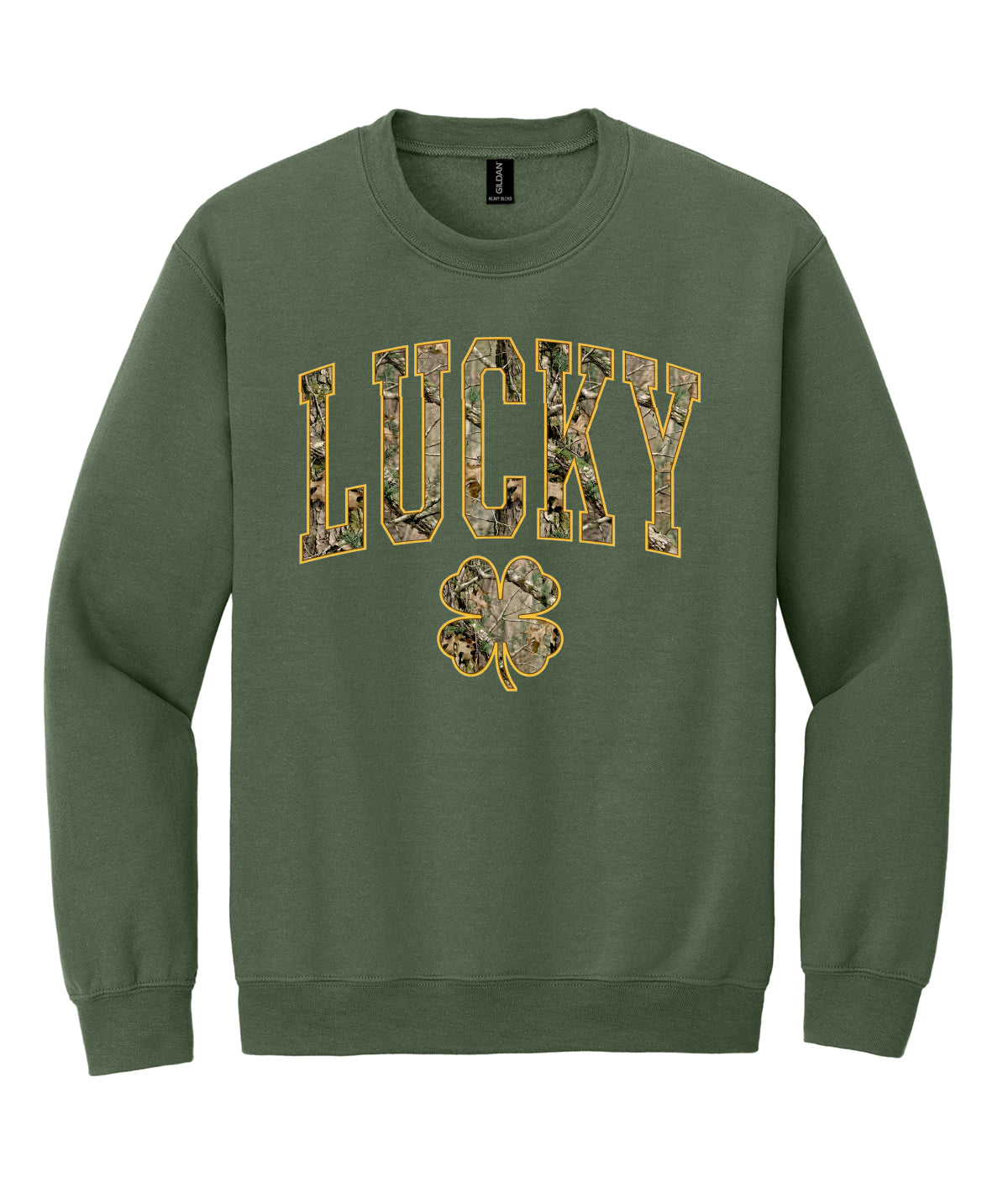 Lucky Camo Crewneck