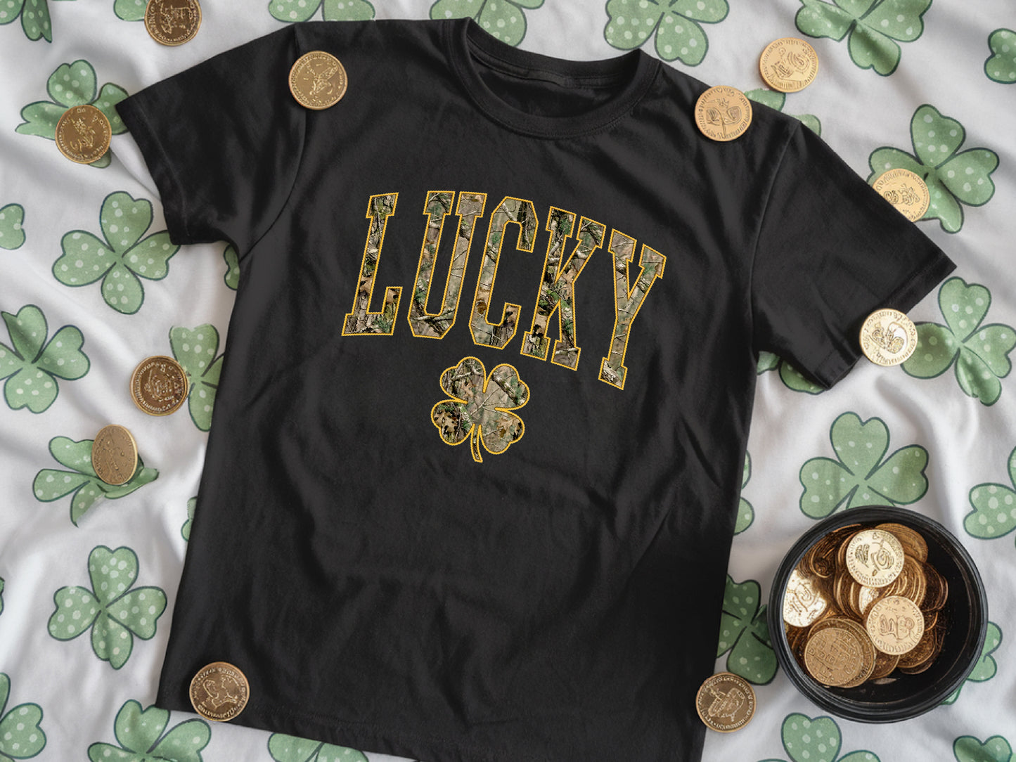Camo Lucky T-Shirt