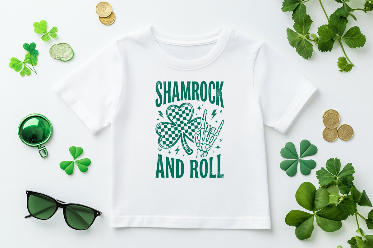 Shamrock and Roll Youth T Shirt