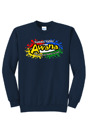 Summit Valley A Club Color Crewneck