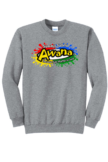 Summit Valley A Club Color Crewneck
