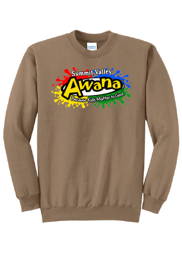 Summit Valley A Club Color Crewneck