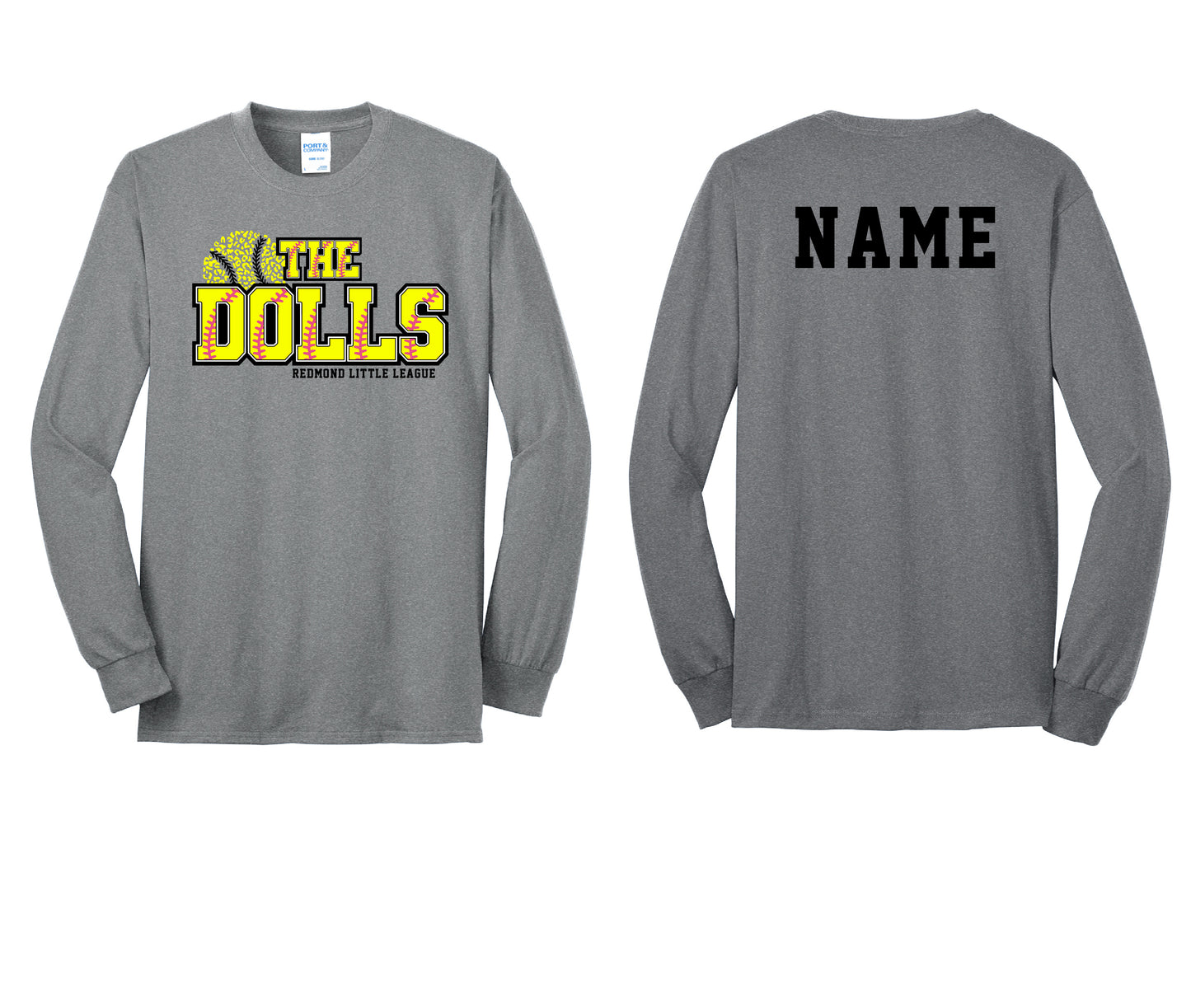 The Dolls Softball Long Sleeve