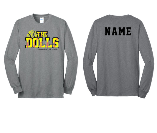 The Dolls Softball Long Sleeve