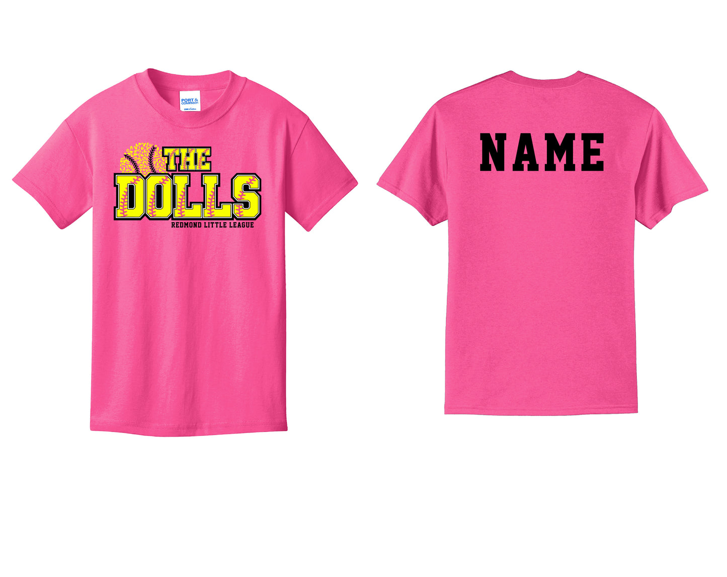 The Dolls Softball T-Shirt