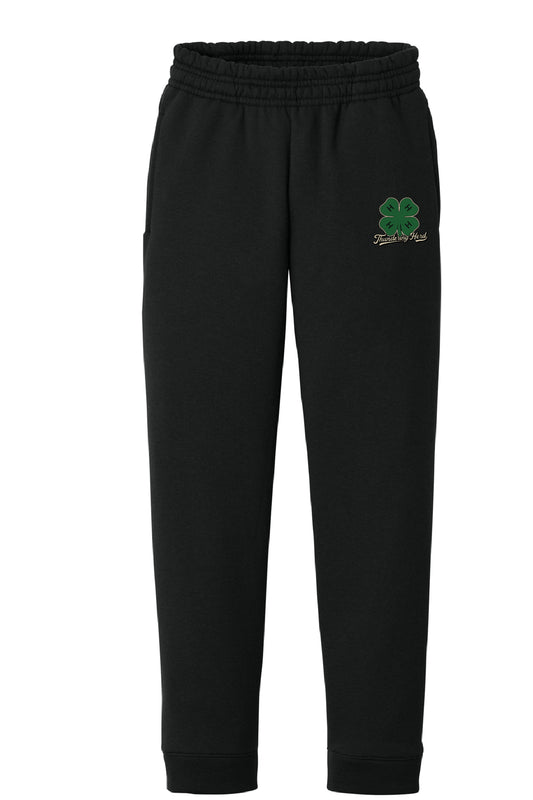 Thundering Herd Youth & Adult Black Sweatpants