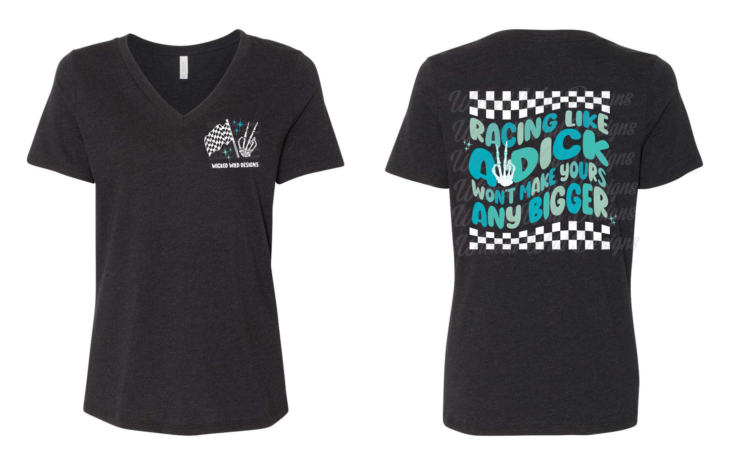 Racing like a D*ck Women's T Shirt