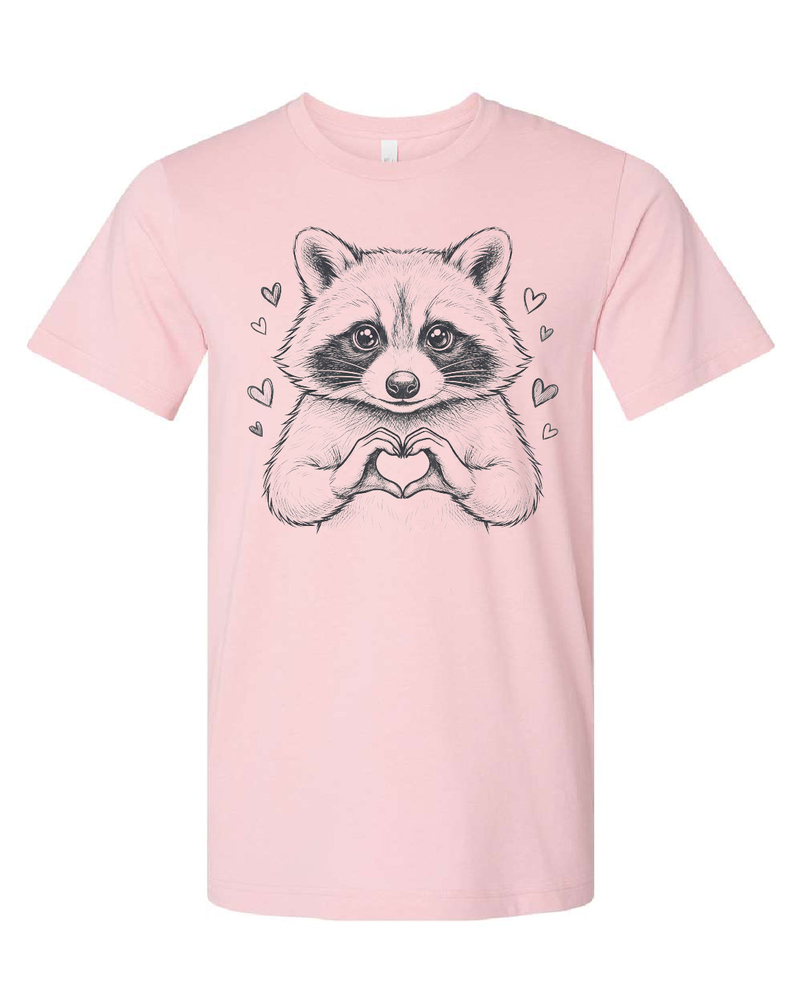 Valentine Raccoon T-Shirt