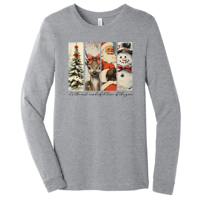 VIntage Christmas Long Sleeve