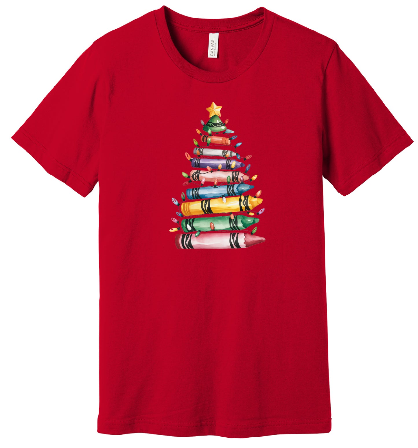 Watercolor Crayons T-Shirt