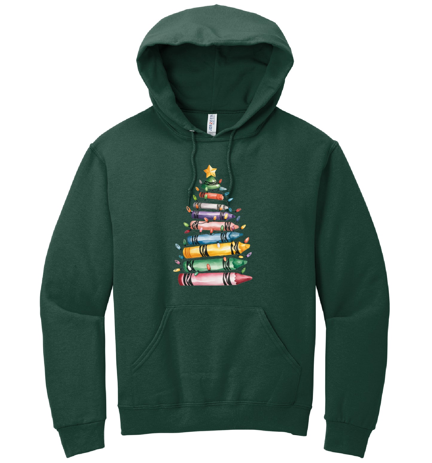 Watercolor Crayons Hoodie