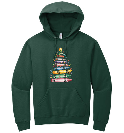 Watercolor Crayons Hoodie