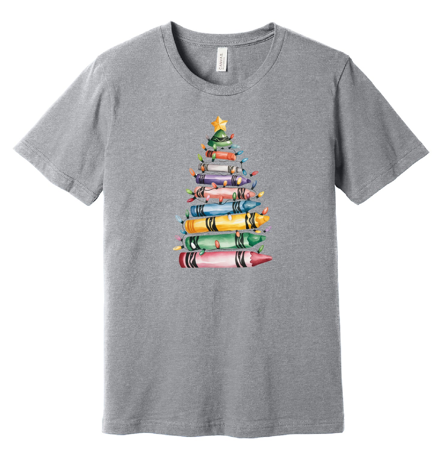 Watercolor Crayons T-Shirt