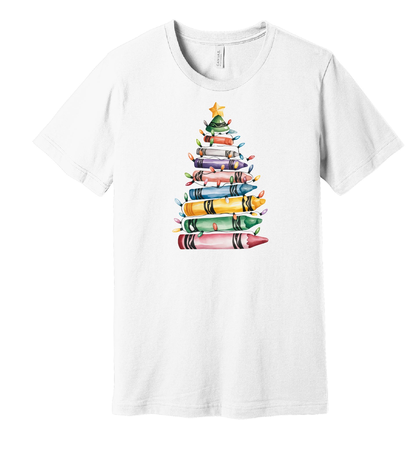 Watercolor Crayons T-Shirt