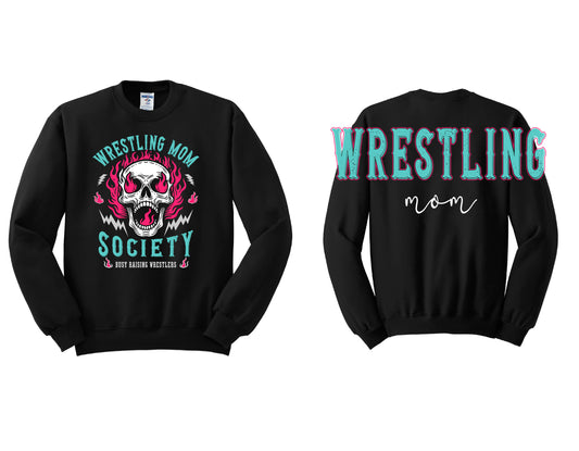 Wrestling Mom Society Crewneck