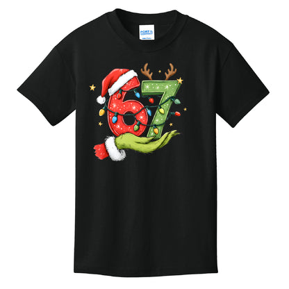 Christmas Six Seven Youth T Shirt