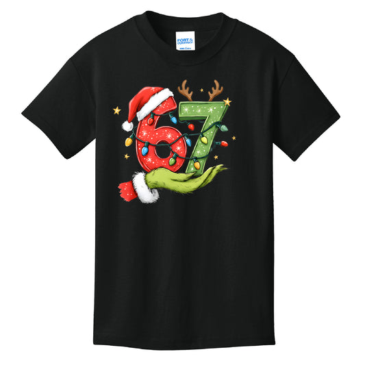 Christmas Six Seven Youth T Shirt
