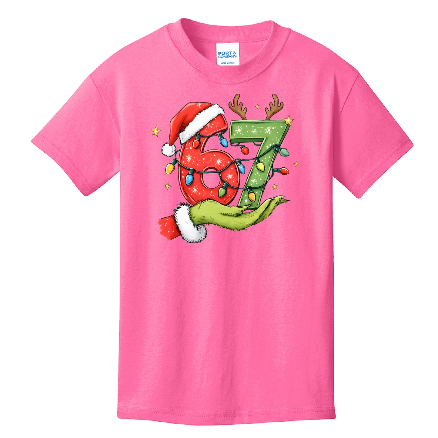 Christmas Six Seven Youth T Shirt