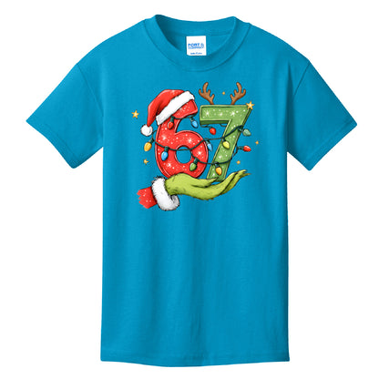 Christmas Six Seven Youth T Shirt
