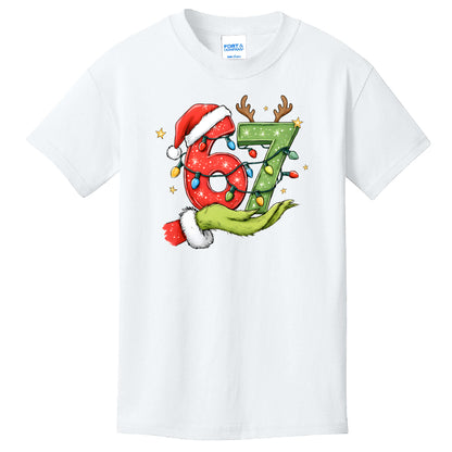 Christmas Six Seven Youth T Shirt